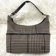 【極美品✨】ローレンラルフローレン アクセサリーポーチ 千鳥格子 ハンドバッグのサムネイル