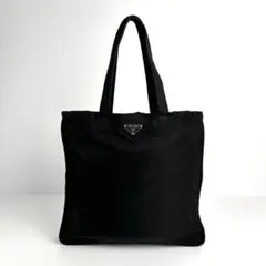 PRADA ロボットガール ナイロン トート バッグ ブラック archive 