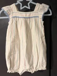 babyGAP ストライプロンパース　12-18months
