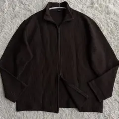エルメネジルドゼニア ドライバーズニット ウール riri ダブルジップのサムネイル