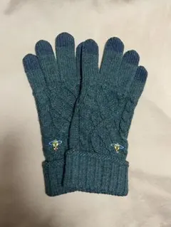 Vivienne Westwood ニットグローブ グリーン