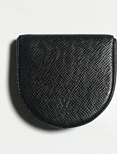 ブラックレザー コインケース　ルイヴィトン