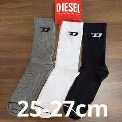 新品Mサイズ　ディーゼルdiesel靴下3足セット　ソックス