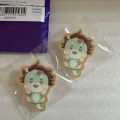 鬼滅の刃　バレンタイン＆ホワイトデー　アニマルクッキーバッジ　竈門炭治郎