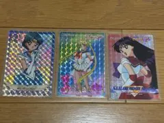 セーラームーンカード　当時品⭐︎キラカード35枚セット（ノーマルカードおまけつき） セーラームーン - セーラームーン カード 当時物 キラカードの