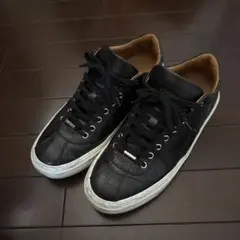 JIMMY CHOO スニーカー クロコ型押し ブラック 41のサムネイル