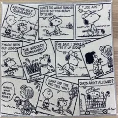 ②SNOOPY スヌーピー　ハンカチ　大判ハンカチ　ガーゼ