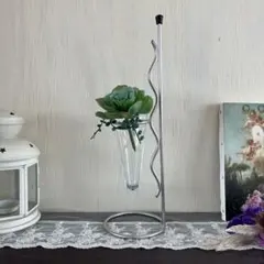 ガラス　フラワーベース　ガラス花瓶　一輪挿し