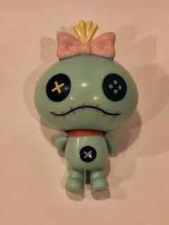 ディズニー　スクランプ　キーホルダー　スティッチ