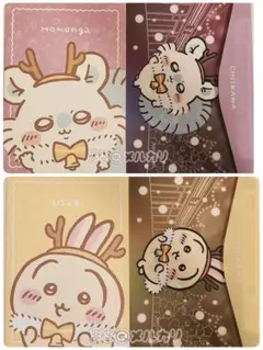 モモンガうさぎ ノート＆フラットケース セット ちいかわ×セブン