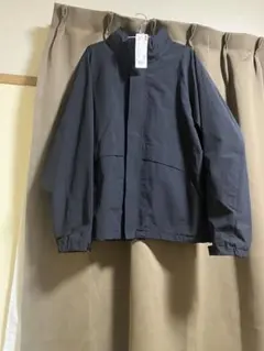 UNIQLO ウインドプルーフスタンドブルゾン　黒　L