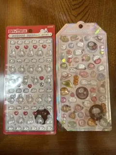 正規品 ボンボンドロップシール ディズニー ベイマックス シマエナガ もちもち