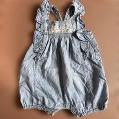 Baby GAP デニム風　ロンパース 3-6ヶ月