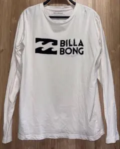 BILLABONG 長袖カットソー ホワイト Lサイズのサムネイル