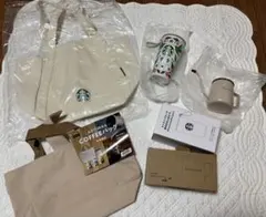 まぬ様専用です。4点　スタバステンレスタンブラーバックとタリーズステンレスケトル