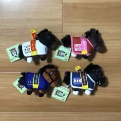 サラブレッドコレクション 馬服マスコットボールチェーン2 コンプリートセット