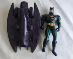 90sバットマン アクションフィギュア バットモービル セット