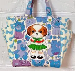 コヤンイサムチョン アンコちゃん ハンドメイド トートバッグ
