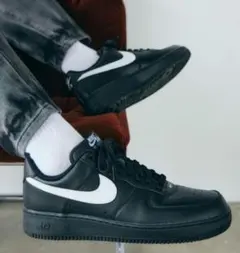 Nike Air Force 1 ブラック/ホワイト　27 新品
