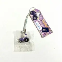 【未開封品】ご当地キティ　根付け　北海道限定　富良野　ラベンダー　トラクター