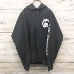 チャンピオン champion☆パーカー S デカロゴ グレー