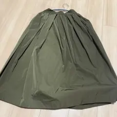 ロングスカート　カーキ　journalstandard 36