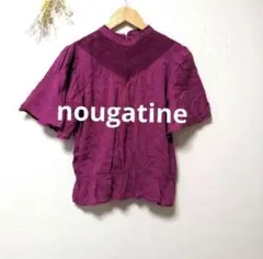 nougatine ヌガティーヌ トップス インド製 レース コットンのサムネイル
