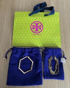 【新品】TORY BURCHブレスレットバングル2点セット　ショップバック付のサムネイル