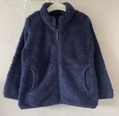 ユニクロ　UNIQLO キッズ ファーリーフリースフルジャケット