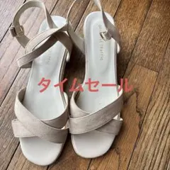 Oriental Traffic ベージュ ストラップサンダル