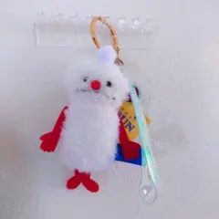 PUPPET SUNSUN オーロラストラップ付きぬいぐるみマスコット ノンノン