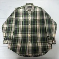 Polo by Ralph Lauren チェック柄長袖シャツ L