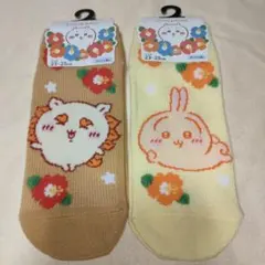 ちいかわ ソックス 2足 23〜25㎝ メッシュ編み