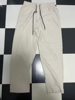 SHEIN ベージュ　イージーパンツ