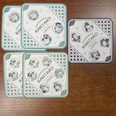 落第忍者乱太郎　石ノ森萬画館　コースター　一年/六年/学園関係者