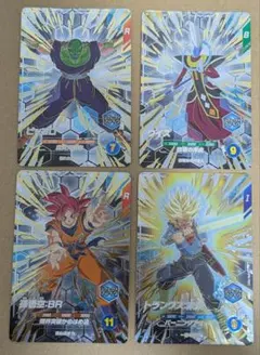 ドラゴンボールスーパーダイバース 4枚セット pur 11弾 sdv11-pur