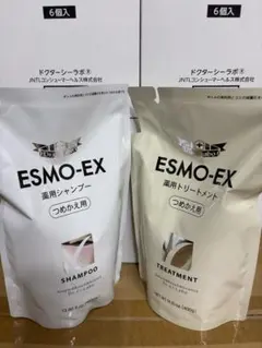 ドクターシーラボESMO-EXのシャンプーとトリートメントセットつめかえ用のサムネイル