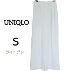 UNIQLO ユニクロ ドレープワイドパンツ S きれい おしゃれ シンプル 夏
