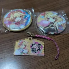 白猫プロジェクト　りり様専用　キャラクター缶バッジ3点セット