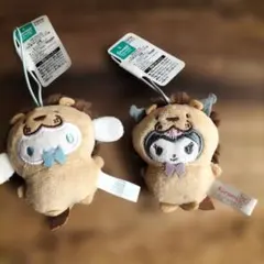 サンリオ　キャラクターズ　動物着ぐるみマスコット　シナモロール　クロミライオン編