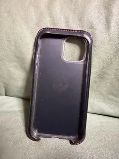 HUKURO iPhone12pro用 本革ケース ブラックのサムネイル