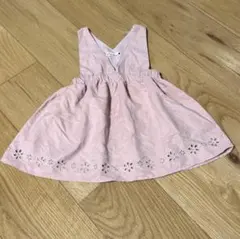 Branshes ブランシェス　ベビーワンピース　ピンク　80cmのサムネイル