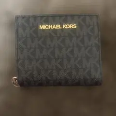 MICHAEL KORS 二つ折り財布 ブラック