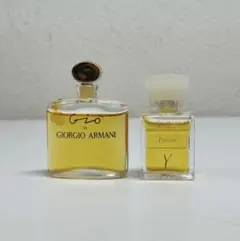 Giorgio Armani&イブサンローラン ミニ香水 2点セットのサムネイル