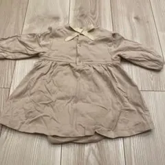 プティマイン　80 長袖ワンピース