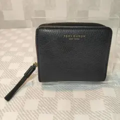TORY BURCH トリーバーチ 二つ折り財布 黒 美品