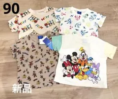 ディズニー　ミッキーフレンド　ミッキー　ミニー　Tシャツ　まとめ売り　90のサムネイル