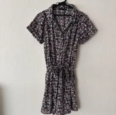 Heather ヘザー オールインワン キュロットワンピース 花柄のサムネイル