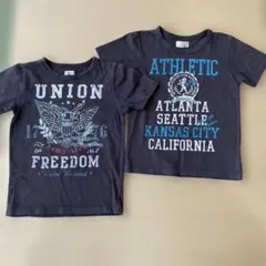 キッズ　マザウェイズ　半袖Tシャツ 2枚セット 130cmのサムネイル
