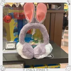 【現地購入☆正規品】ジュディ　ぬいぐるみイヤーマフ　カチューシャ　上海ディズニー